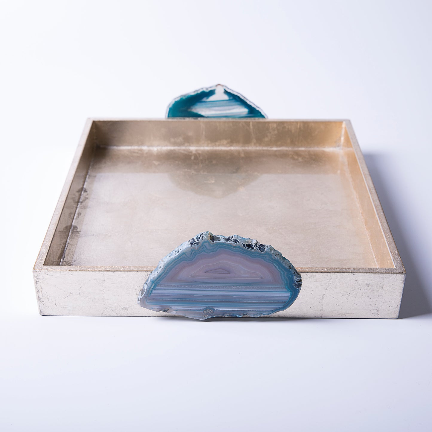 Gold Agate tray