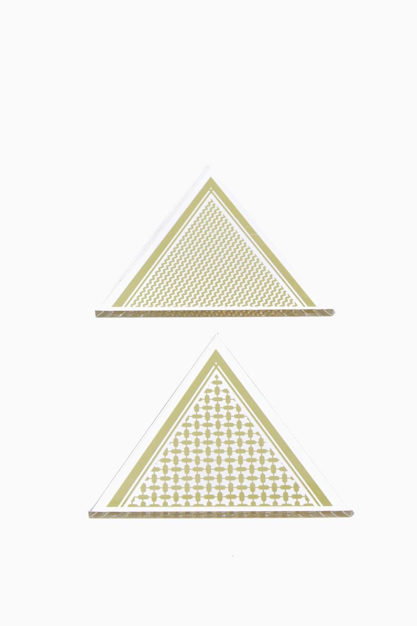Gold 7atta Coasters 1 set (6pc)